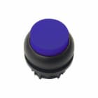EATON INDUSTRIES - Pulsante luminoso RMQ Titan sporgente permanente azzurro senza scritta anello frontale colore nero M22S DRLH B puls luminoso.
