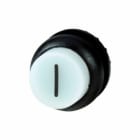 EATON INDUSTRIES - Pulsante luminoso RMQ-Titan sporgente permanente bianco inciso con 1 Ghiera frontale colore nero M22S-DRLH-W-X1 PULS LUM SPORG PERM BIANC.