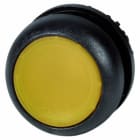 EATON INDUSTRIES - Pulsante luminoso RMQ-Titan annegato permanente giallo senza scritta Ghiera frontale colore nero M22S-DRL-Y PULS LUM FILO GHIERA PERM GIA.