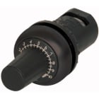 EATON INDUSTRIES - Potenziometro M22 22,5 mm P 0,5 W Anello frontale nero personalizzabile.