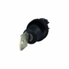 EATON INDUSTRIES - Attuatore con sblocco a chiave, ritentivo, adatto per sistemi gerarchici di chiavi, 3 posizioni, estraibilità della chiave: I, 0, II, ghiera frontale: M22S-WRS3-SA(*)-*-A9 SEL CH. 3POS SP. PE.