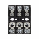 EATON INDUSTRIES - Blocco portafusibile per bassa tensione, 30 A, 600 V AC/DC, dimensioni 60 x 31 x 76 mm, 3P, UL, CSA, piastra di pressione con connessione rapida.