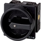 EATON INDUSTRIES - Interruttore generale T3 32A montaggio a incasso 1 UnitÃ costruttiva/e 1 polo Funzione di arresto con maniglia rotativa nera e corona di blocc.