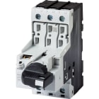 EATON INDUSTRIES - Interruttore automatico con maniglia rotativa lucchettabile, base 32A per maniglia lucchettabile, senza sganciatore termico e morsetti a vite.