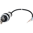 EATON INDUSTRIES - Pulsante a chiave, RMQ compact solution, permanente, 1 NC, 1 NA, Cavo con estremità aperta, 4 poli, 1 m, 2 posizioni, MS1, Anello frontale colo C22-WRS-MS1-K11-P62 S.CH.RIT 2POS.1NC1NA.