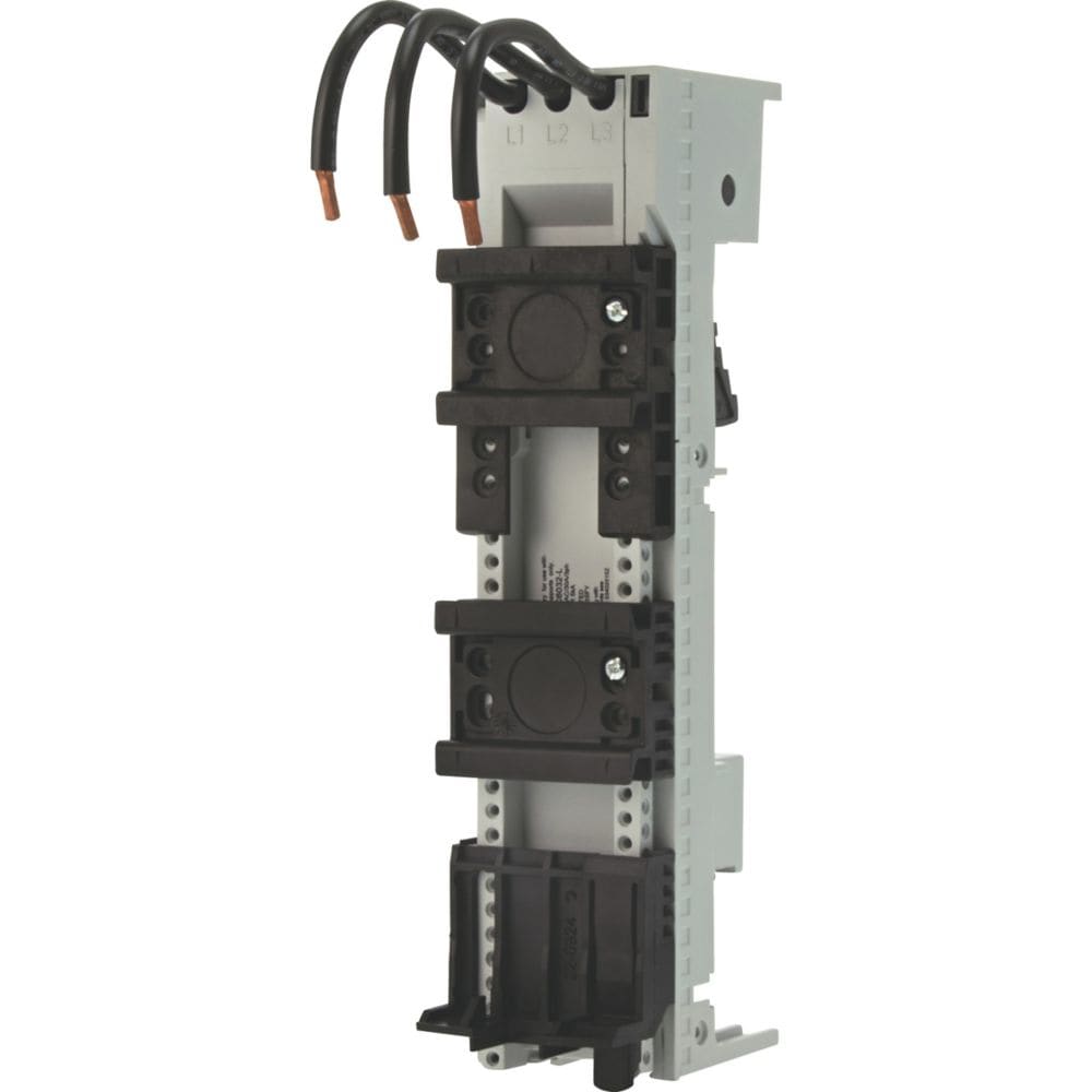 EATON INDUSTRIES - Adattatore sistema sbarre 45mm 32A Guida DIN 1 Morsetti Push-In BBA0-32-PI 3P