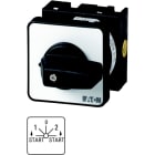 EATON INDUSTRIES - T0-4-8417/E Interruttori stella-triangolo, 20 A, montaggio a incasso, 4 unita di contatto, Contatti: 8, 60 gradi, permanente, Con posizione 0, Y-0-D, Numero.