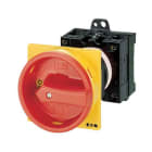 EATON INDUSTRIES - Interruttore generale T0 20 A a comando rinviato 1 Unità costruttiva 1 polo Funzione di arresto d'emergenza con maniglia rotativa rossa e ane COMM.CAMME 1P COM.RINV.