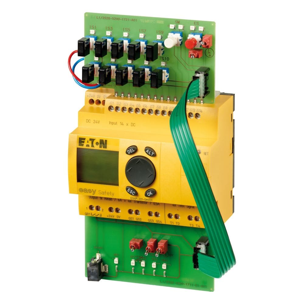 EATON INDUSTRIES - Simulatore di ingresso/uscita per easySafety ES4P con alimentatore a spina - ES4A-221-DMX-SIM.