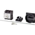 EATON INDUSTRIES - Interruttore generale P3 100A a comando rinviato 3 poli con Funzione di arresto d'emergenza maniglia rotativa rossa e anello di blocco giallo.