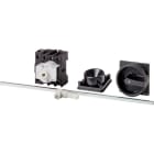 EATON INDUSTRIES - Interruttore generale P1-25/M4/SVB/N, 25A, comando rinviato, 3 poli + N, Funzione arresto d'emergenza, lucchettabile posizione 0, albero metallico.