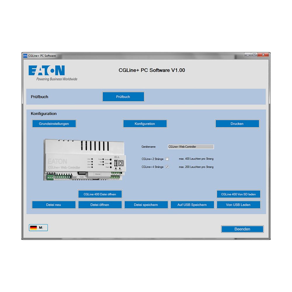 EATON INDUSTRIES - PC-SOFTWARE CGLINE+ WEB-CONTROLLER