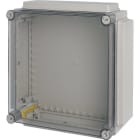 EATON INDUSTRIES - Custodia in materiale isolante con flange rimovibili, dimensioni 421x421x175 mm, tipo CI44-150-NA.