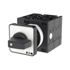 EATON INDUSTRIES - Commutatore T3 32A a incasso, 4 Unità costruttive, Contatti: 8, 90°, permanente, posizione 0, 1-0-2, progettazione 8294.