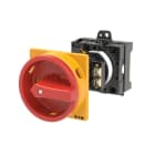 EATON INDUSTRIES - Interruttore generale T3 32A a comando rinviato 1 Unità costruttiva 1 polo Funzione di arresto d'emergenza con maniglia rotativa rossa e ane.