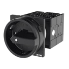 EATON INDUSTRIES - Interruttore generale T3 32A montaggio a incasso 4 Unità costruttiva/e 8 poli Funzione di arresto con maniglia rotativa nera e corona di bloccaggio.