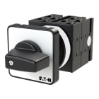EATON INDUSTRIES - Commutatore T0 20A a incasso con 4 Unità costruttive e 8 contatti a 90°, permanente, posizione 0-1-2, design 8294.
