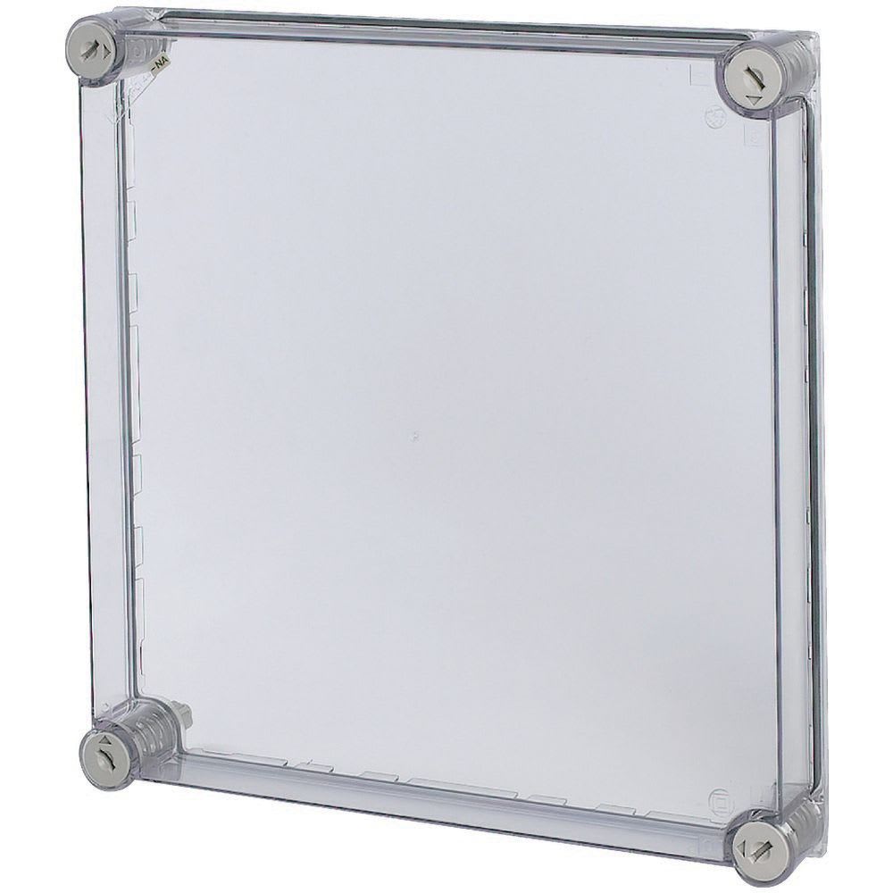 EATON INDUSTRIES - Coperchio trasparente grigio fumo 375x375x50mm modello NA D150 CI44 UL CSA.