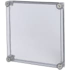 EATON INDUSTRIES - Coperchio trasparente grigio fumo 375x375x50mm modello NA D150 CI44 UL CSA.
