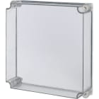 EATON INDUSTRIES - Coperchio grigio fumo trasparente 375x375x100mm modello NA D200-CI44-NA UL/CSA
