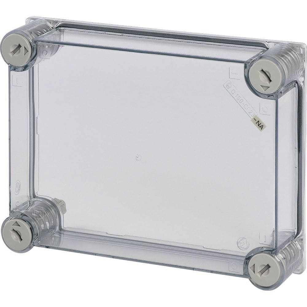 EATON INDUSTRIES - Coperchio trasparente grigio fumo AxLxP=250x187.5x50mm Modello NA D150-CI23-NA UL/CSA.
