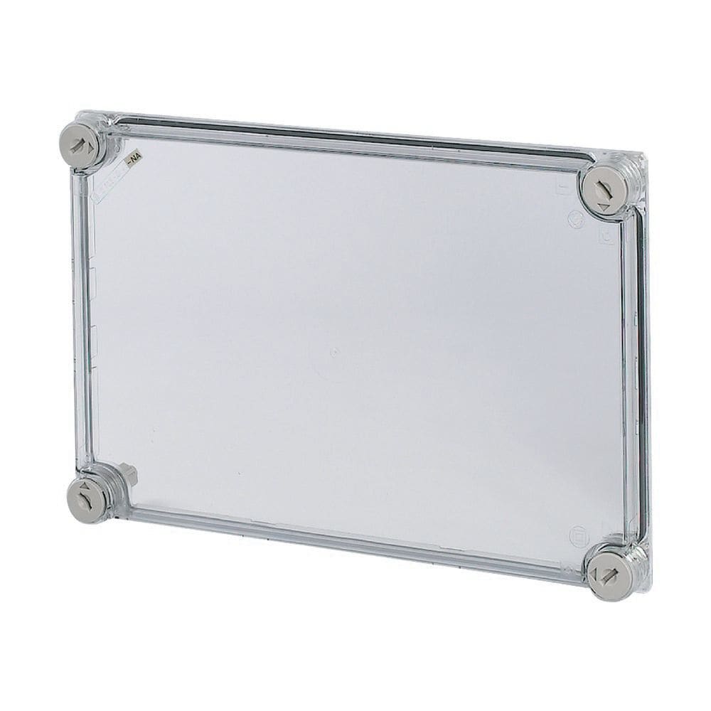 EATON INDUSTRIES - Coperchio grigio fumo trasparente AxLxP 250x375x25mm Modello NA D125 CI43 PER CUSTODA UL CS.