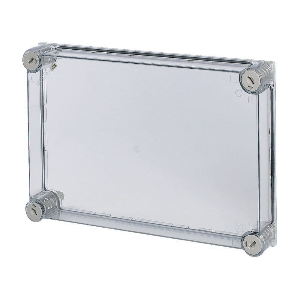 EATON INDUSTRIES - Coperchio trasparente grigio fumo 250x375x50mm modello NA D150 CI43 UL CSA.