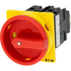 EATON INDUSTRIES - Interruttore generale T0 20 A montaggio a incasso 3 Unità costruttiva/e 3 poli 2 NA 1 NC Funzione di arresto d'emergenza con maniglia rotativ.