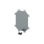 EATON INDUSTRIES - Piastra di montaggio in acciaio zincato, spessore 3 mm, compatibile con custodia CI23, modello M3-CI23.