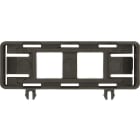 EATON INDUSTRIES - Portasbarre con targhetta, utilizzo con T0, T3, P1, 48 x 17 mm, scritta con testo standard. Aprire l'interruttore generale solo se in posizione 0. ZFS61/62-T0 portatargh. compl. ted./ing.