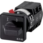 EATON INDUSTRIES - Interruttori a gradini TM 10 A da incasso a fissaggio centrale Contatti 4 con maniglia nera e piastra frontale TM-2-8231/EZ-SW