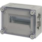 EATON INDUSTRIES - Custodia interruttore modulare IP65 guida DIN verticale AxLxP=250x187.5x150mm AV/I23-125 cust.aff. x int modulari.