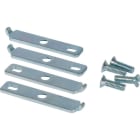 EATON INDUSTRIES - Listello per fissaggio a parete con vite, set di 4 unità + squadre fissaggio e 4 fascette.