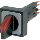 EATON INDUSTRIES - Selettore luminoso a 2 posizioni rosso, ad impulso con lampada a filamento 24V.