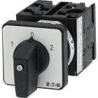 EATON INDUSTRIES - T0-4-8441/E Invertitore di polarità a camme, 3 poli, 20 A, montaggio a incasso, 4 unità costruttive, contatti: 8, 60°, permanente, con posizione 0, 1-0-2, numero di proget.
