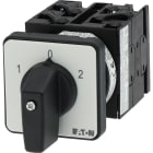 EATON INDUSTRIES - T0-4-8441/E Invertitore di polarità a camme, 3 poli, 20 A, montaggio a incasso, 4 unità costruttive, contatti: 8, 60°, permanente, con posizione 0, 1-0-2, numero di proget.