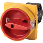 EATON INDUSTRIES - TM-2-8293/E/SVB Commutatore a Camme per circuito di comando, 10 A, da incasso, Contatti 4, Funzione di arresto dâ€™emergenza, Maniglia rotativa rossa e corona di blocc.