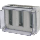 EATON INDUSTRIES - Custodia interruttore modulare IP65 guida DIN verticale AxLxP=250x375x225mm AV/I43-200 AFF. X INT MODULARI.