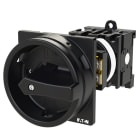 EATON INDUSTRIES - Interruttore generale T0-2-1/V/SVB-SW, 20 A, a comando rinviato, 2 Unità costruttiva/e, 3 poli, Funzione di arresto, maniglia rotativa nera e corona di blocco. 045992