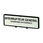 EATON INDUSTRIES - ZFS63-T0 PORTATARGHETTE FRONTALE + TARGH