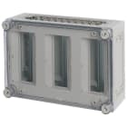 EATON INDUSTRIES - Custodia interruttore modulare IP65 guida DIN verticale AxLxP=250x375x150mm AV/I43-125 AFF. X INT MODULARI.