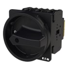 EATON INDUSTRIES - Interruttore generale P3 63A montaggio a incasso 3 poli Funzione di arresto con maniglia rotativa nera e corona di blocco lucchettabile in pos P3-63/EA/SVB-SW SEZ POT 3P INCASSO INT.G