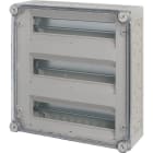EATON INDUSTRIES - Custodia interruttore modulare IP65 guida DIN verticale AxLxP=375x375x150mm AV/I44-125 AFF. X INT MODULARI.