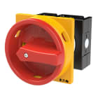 EATON INDUSTRIES - Interruttore generale T3 32A montaggio a incasso 1 Unità costruttiva/e 1 polo Funzione di arresto d'emergenza con maniglia rotativa rossa e an.