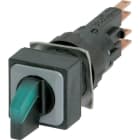 EATON INDUSTRIES - Selettore luminoso 3 posizioni verde permanente + lampada a filamento 24V.