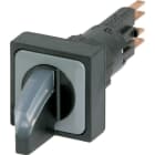 EATON INDUSTRIES - Selettore luminoso a 3 posizioni bianco, ad impulso + lampada a filamento 24V.