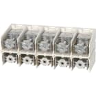 EATON INDUSTRIES - Morsetto di collegamento 1000A 5p piatto/tondo K4X185/5 di potenza.