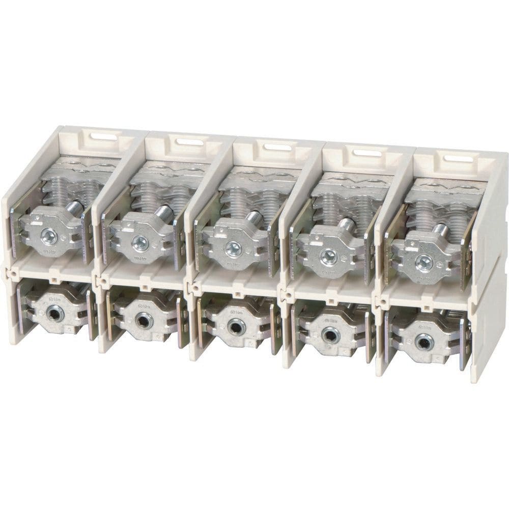 EATON INDUSTRIES - Morsetto di collegamento 1000A 5p piatto/tondo K4X185/5 di potenza.