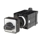 EATON INDUSTRIES - Commutatore T3 32A a comando rinviato 6 Unità costruttive Contatti 12 90° permanente senza posizione 0 1-2 numero progettazione 8370.