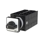EATON INDUSTRIES - Interruttore T3-8-8352/E, 32A, montaggio incasso, 8 Unità costruttive, 16 poli, leva nera, targhetta frontale, COMM. A CAMME 8P POS. O-I.